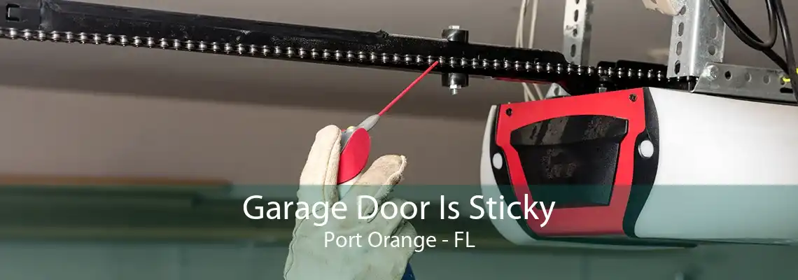 Garage Door Is Sticky Port Orange - FL