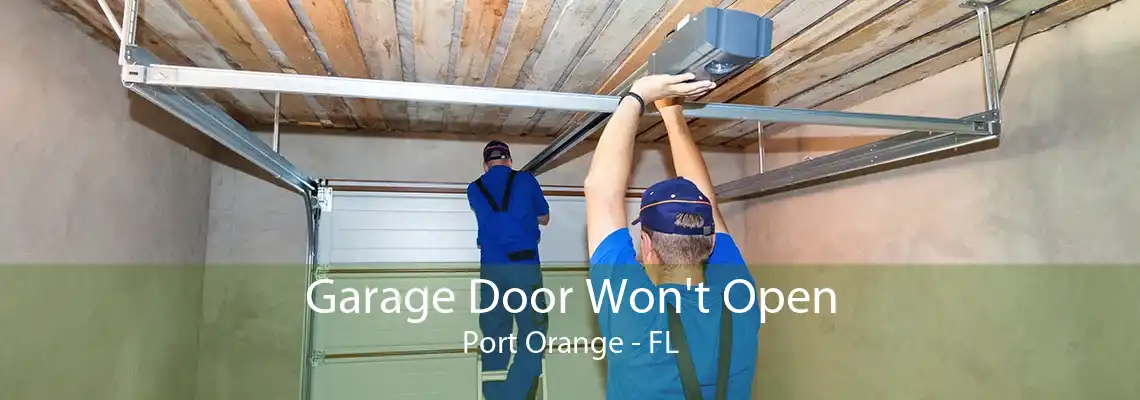 Garage Door Won't Open Port Orange - FL